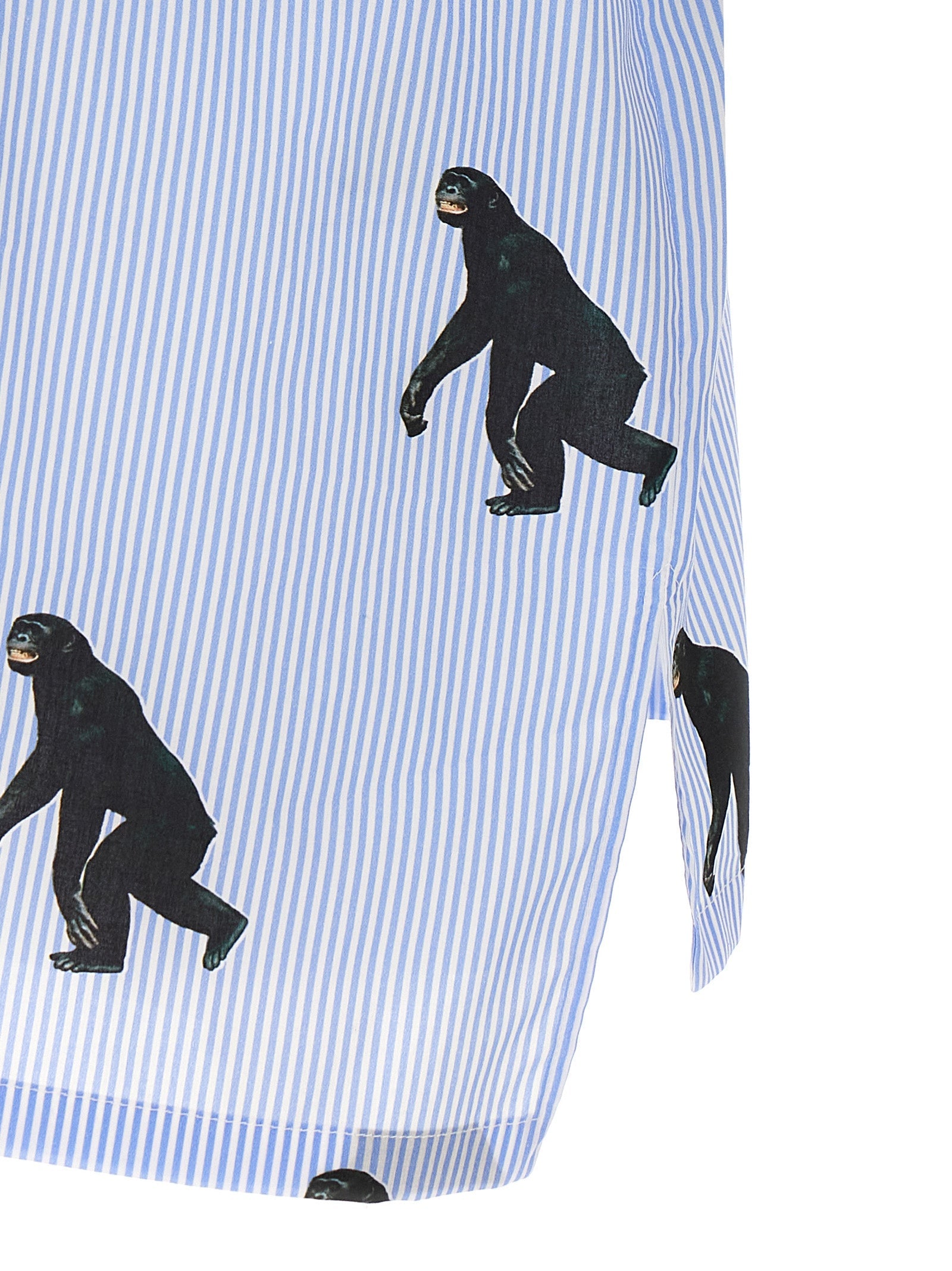 MOSCHINO - MOSCHINO - ’Scimpanzé’ print shirt - Men’s Tops