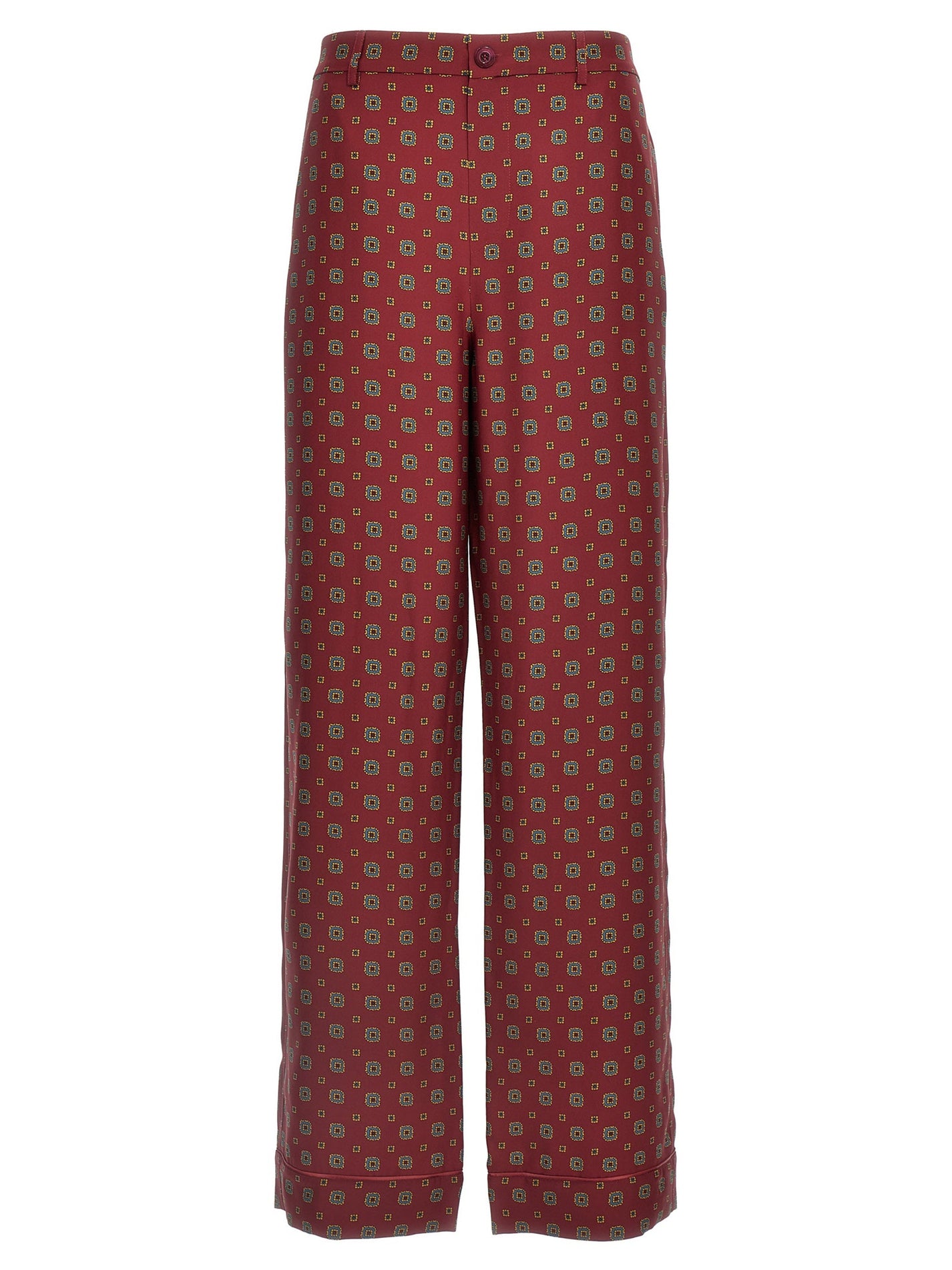 MOSCHINO - MOSCHINO - Patterned pants - Women’s Pants