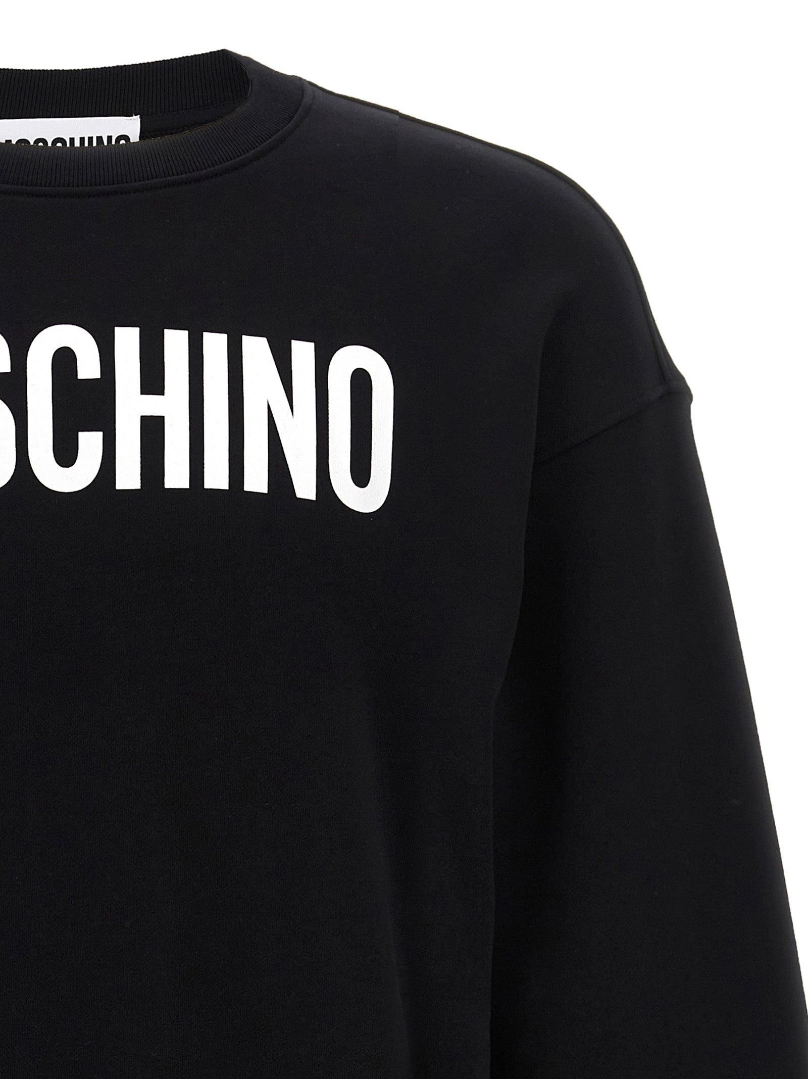 MOSCHINO - MOSCHINO - Logo print sweatshirt - Men’s Sweatshirts