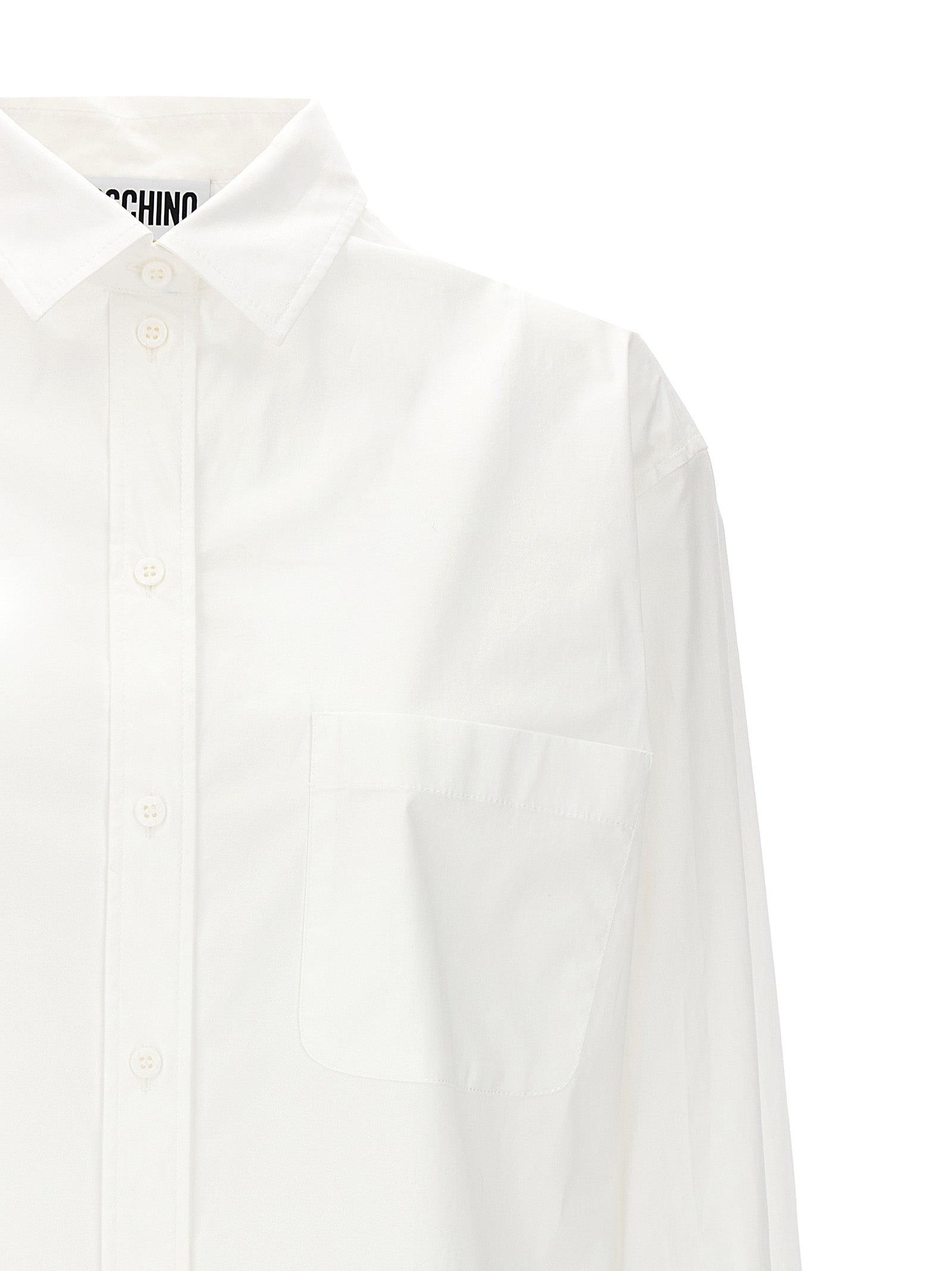 MOSCHINO - MOSCHINO - Poplin shirt - Women’s Tops