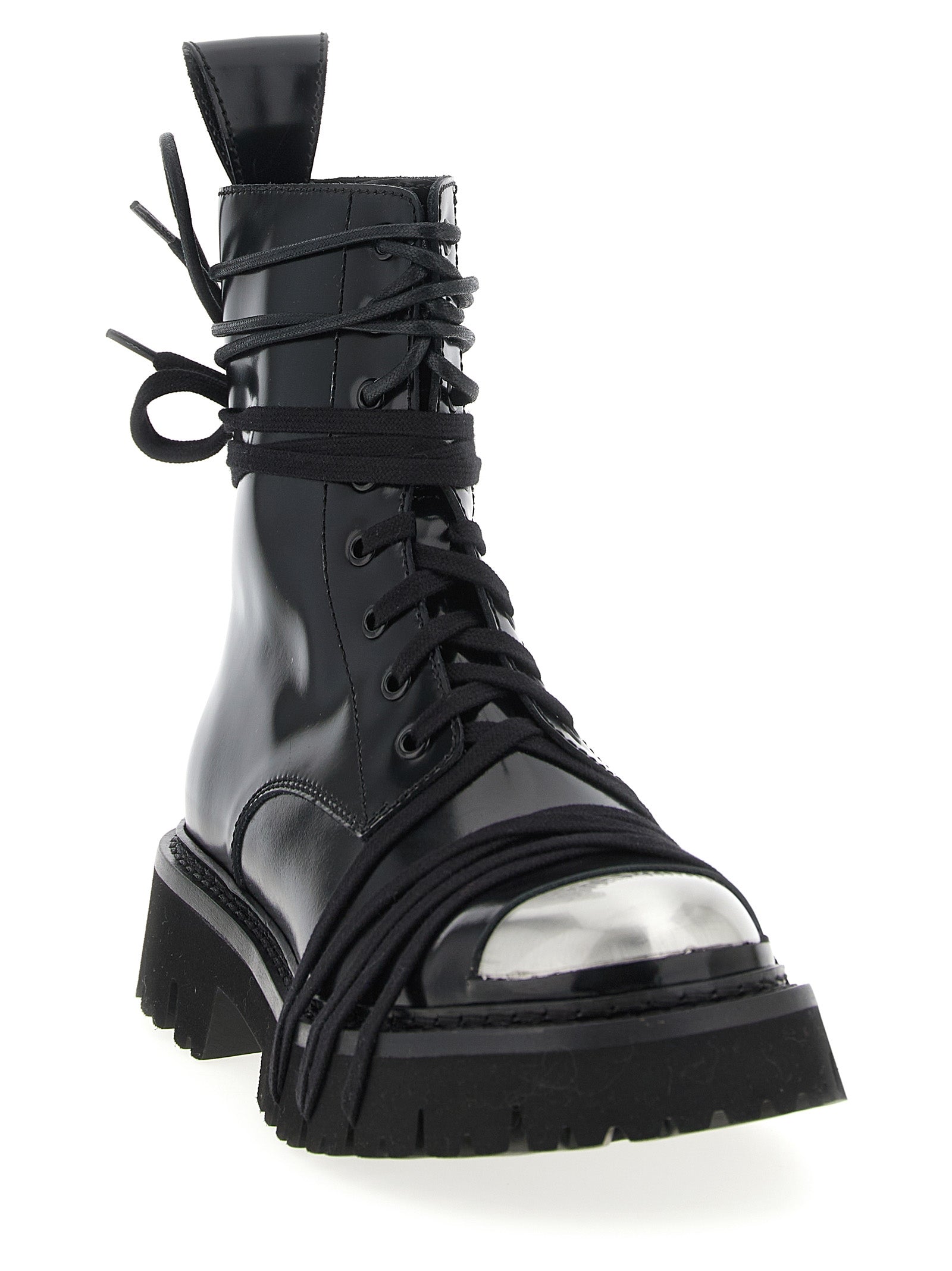 MOSCHINO - MOSCHINO - ’Combat’ combat boots - Women’s Shoes