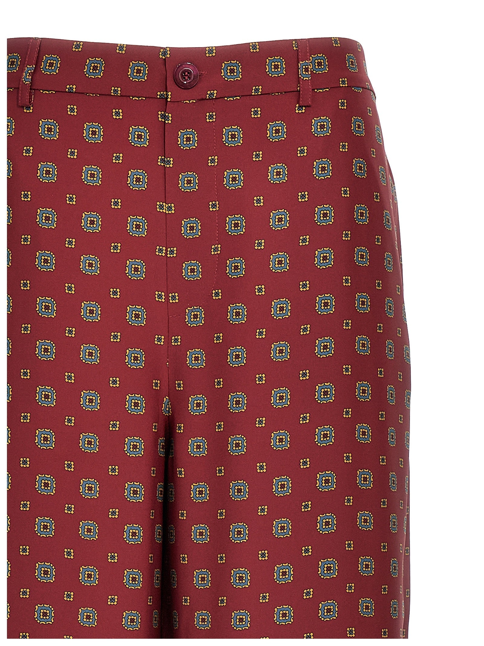 MOSCHINO - MOSCHINO - Patterned pants - Women’s Pants