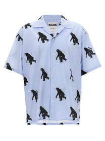 MOSCHINO - MOSCHINO - ’Scimpanzé’ print shirt - Men’s Tops