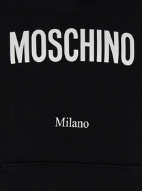 MOSCHINO - MOSCHINO - Logo print hoodie - Men’s Sweatshirts