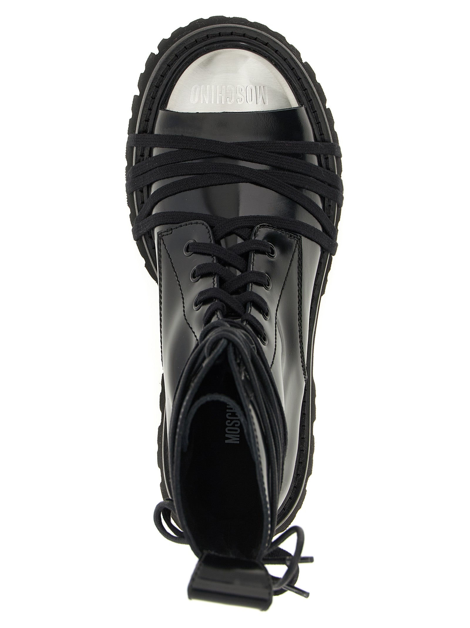 MOSCHINO - MOSCHINO - ’Combat’ combat boots - Women’s Shoes