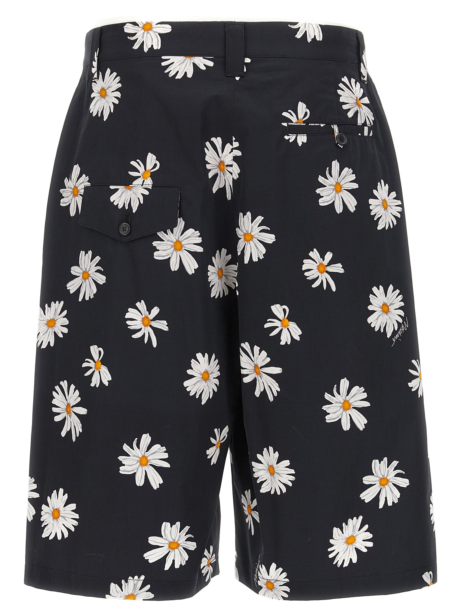 MOSCHINO - MOSCHINO - ’Margherite’ print bermuda shorts - Men’s Clothing