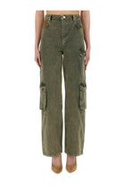 Moschino Jeans Women's Cargo Jeans Green