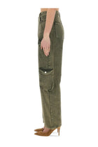 Moschino Jeans Women's Cargo Jeans Green, view 4