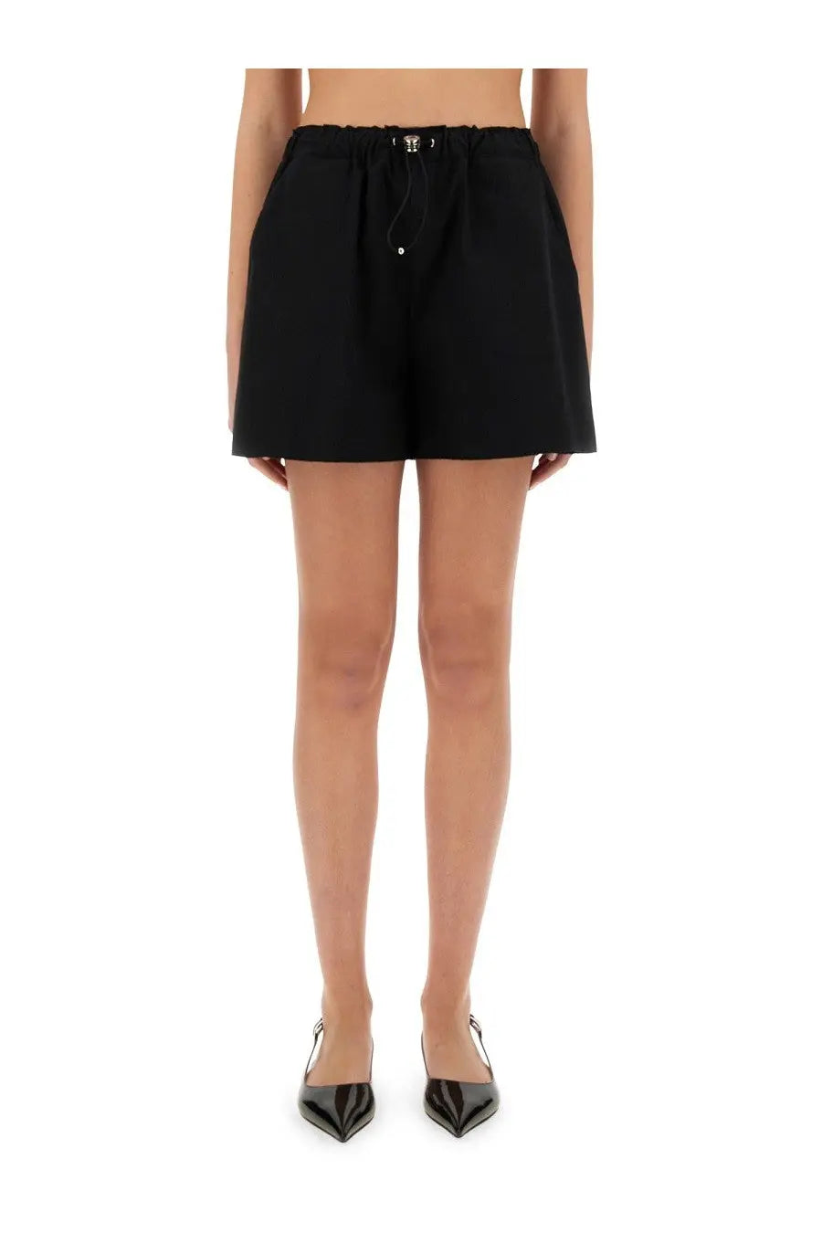 Moschino Jeans Women's Cotton Shorts Black