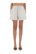Moschino Jeans Women's Cotton Shorts White
