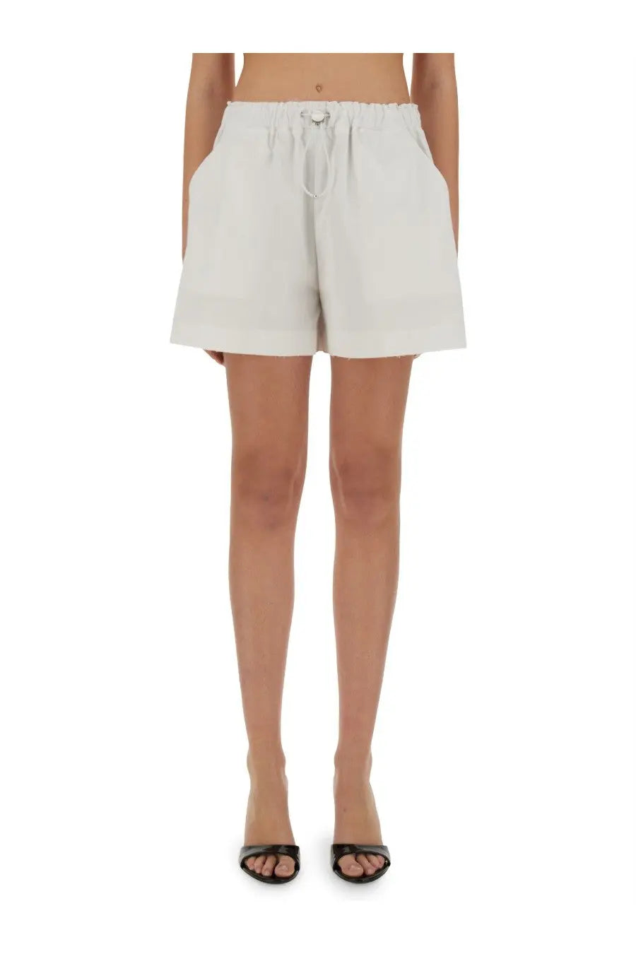 Moschino Jeans Women's Cotton Shorts White
