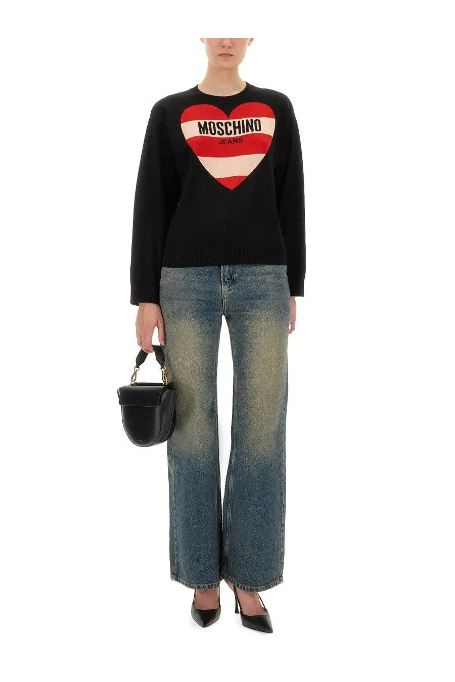Moschino Jeans Women's Jeans in Denim Blue, view 2