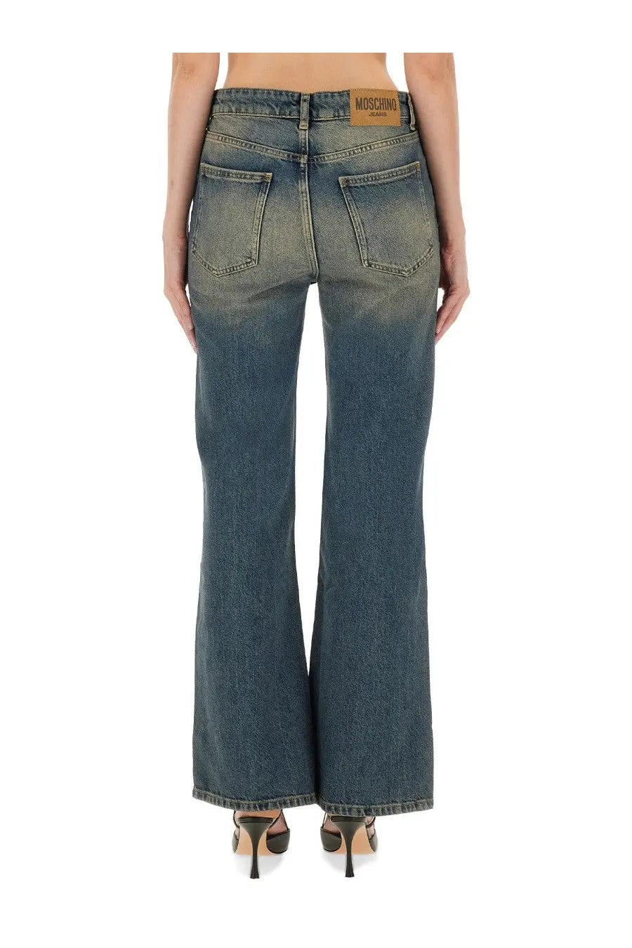 Moschino Jeans Women's Jeans in Denim Blue, view 3