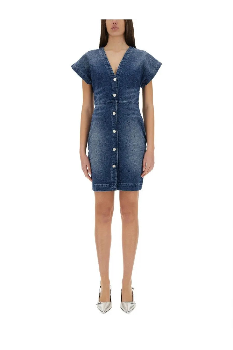 Moschino Jeans Women's Denim Dress Blue