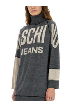 Moschino Jeans Women's Inlaid Dress Grey, view 4