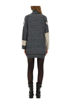 Moschino Jeans Women's Inlaid Dress Grey, view 3