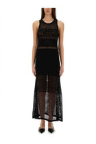 Moschino Jeans Women's Mesh Dress Black