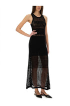 Moschino Jeans Women's Mesh Dress Black, view 2
