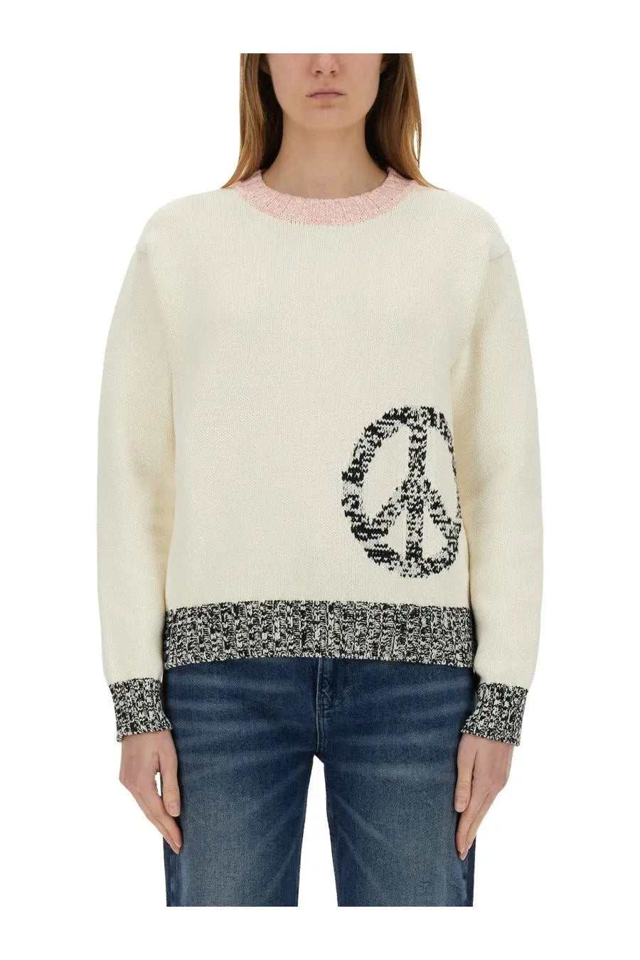 Moschino Jeans Women's Mesh White