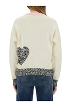 Moschino Jeans Women's Mesh White, view 3