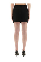 Moschino Jeans Women's Mini Tailored Skirt Black, view 3