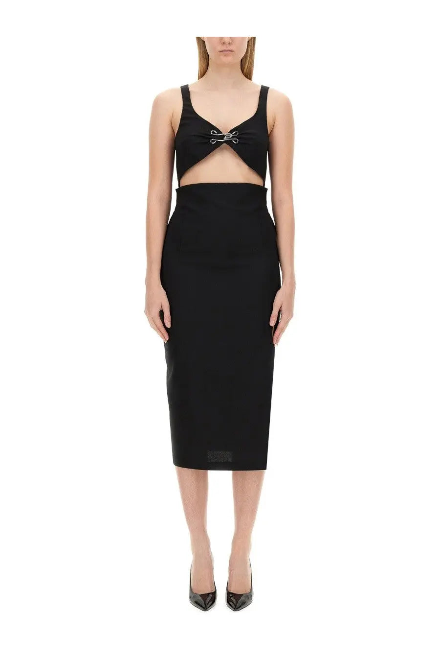 Moschino Jeans Women's Slim Fit Dress Black