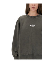 Moschino Jeans Women's Sweatshirt Grey, view 4