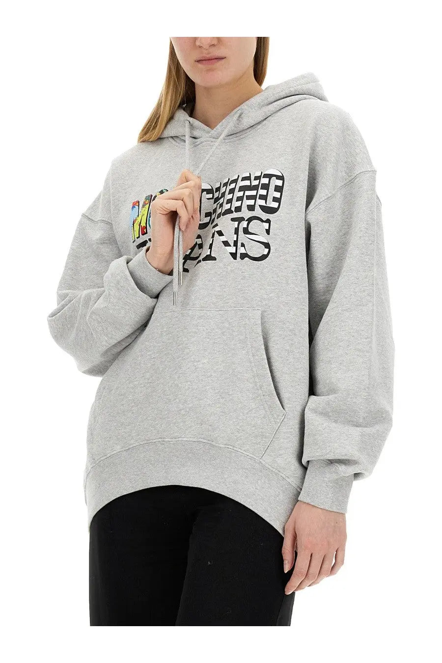 Moschino Jeans Women's Sweatshirt Grey, view 4