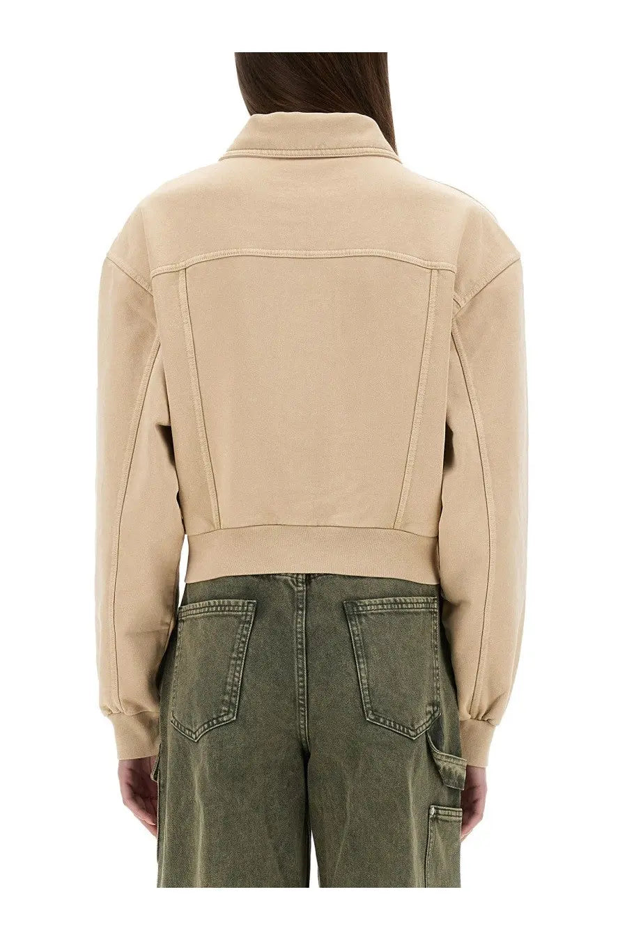 Moschino Jeans Women's Urban Jacket Beige, view 3
