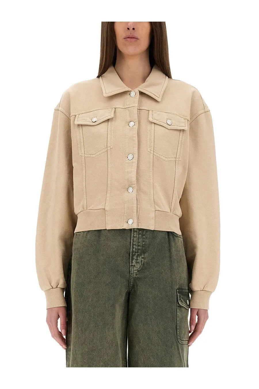 Moschino Jeans Women's Urban Jacket Beige