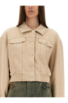 Moschino Jeans Women's Urban Jacket Beige, view 4
