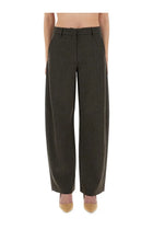 Moschino Jeans Women's Wide Leg Pants Grey