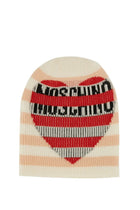 Moschino Jeans Women's Wool Cap Multicolor