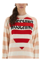 Moschino Jeans Women's Wool Mini Dress Blue, view 4