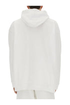 Moschino Men's Archive Message Hoodie White, view 3