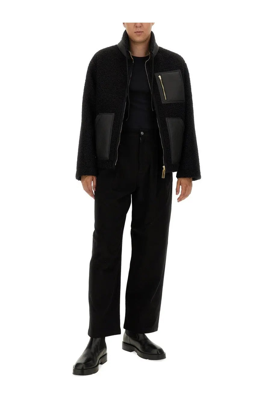 Moschino Men's Barcode Pant Black, view 2