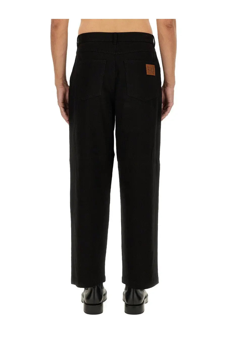 Moschino Men's Barcode Pant Black, view 4