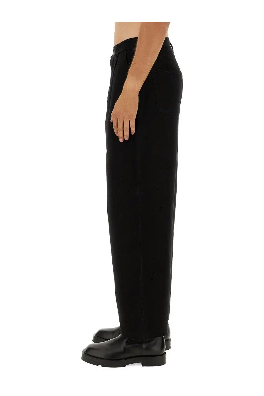 Moschino Men's Barcode Pant Black, view 3