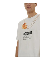 Moschino Men's Breakfast Shirt White, view 4