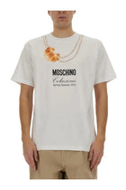 Moschino Men's Breakfast Shirt White
