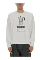 Moschino Men's Breakfast Sweatshirt White