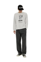 Moschino Men's Breakfast Sweatshirt White, view 2