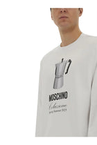 Moschino Men's Breakfast Sweatshirt White, view 4