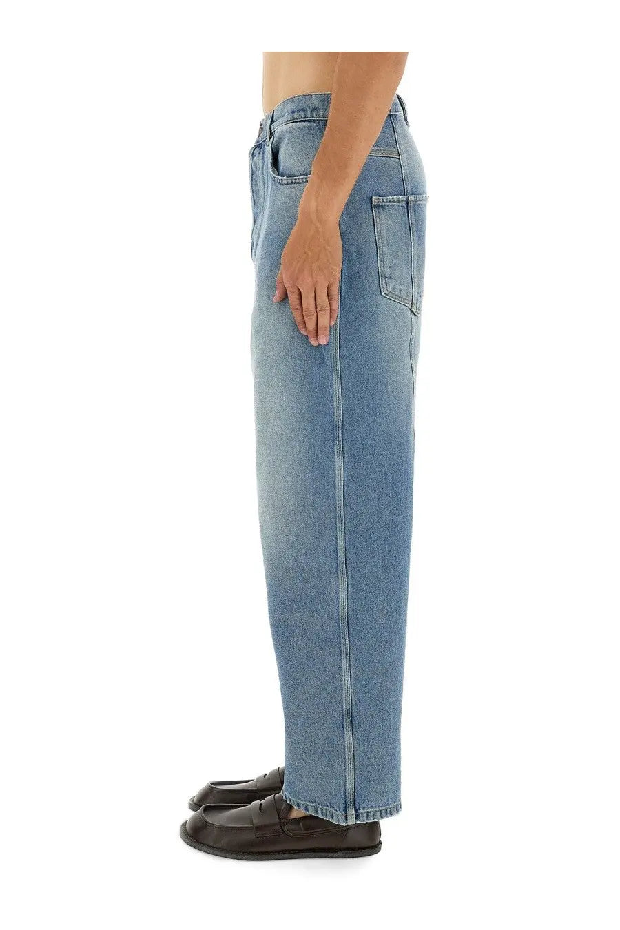 Moschino Men's Cotton Denim Jeans Blue, view 4