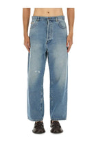 Moschino Men's Cotton Denim Jeans Blue
