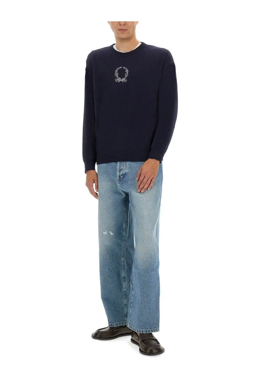 Moschino Men's Cotton Denim Jeans Blue, view 2