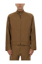 Moschino Men's Cotton Jacket Brown