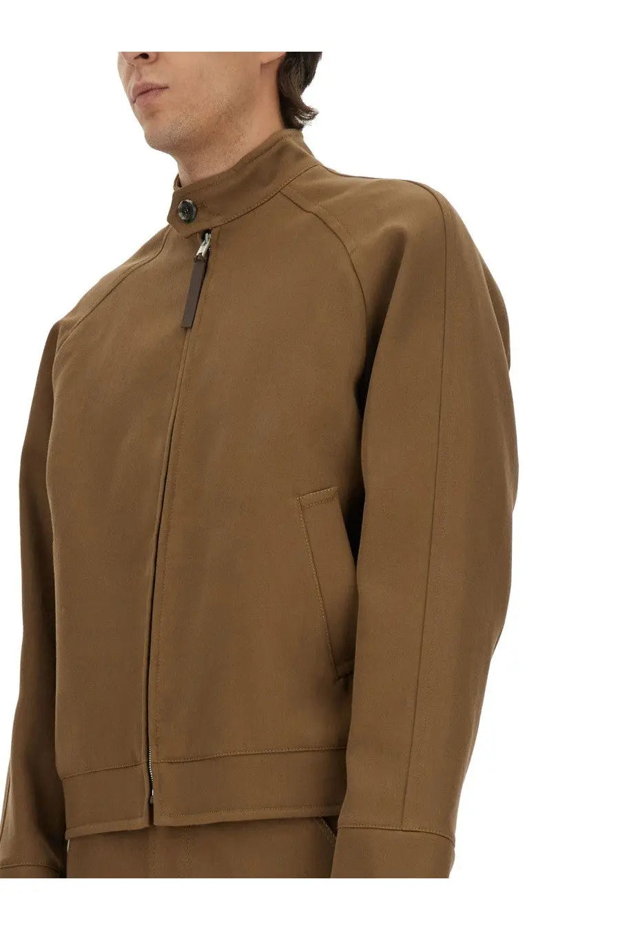 Moschino Men's Cotton Jacket Brown, view 4