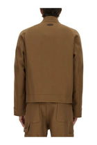 Moschino Men's Cotton Jacket Brown, view 3