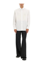 Moschino Men's Cotton Poplin Shirt White, view 2